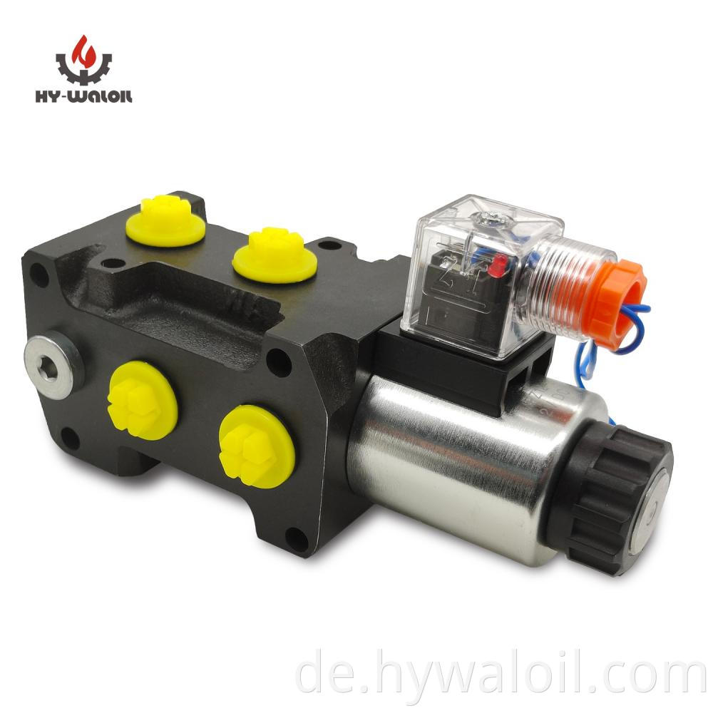 6 Port Hydraulic Solenoid Valve